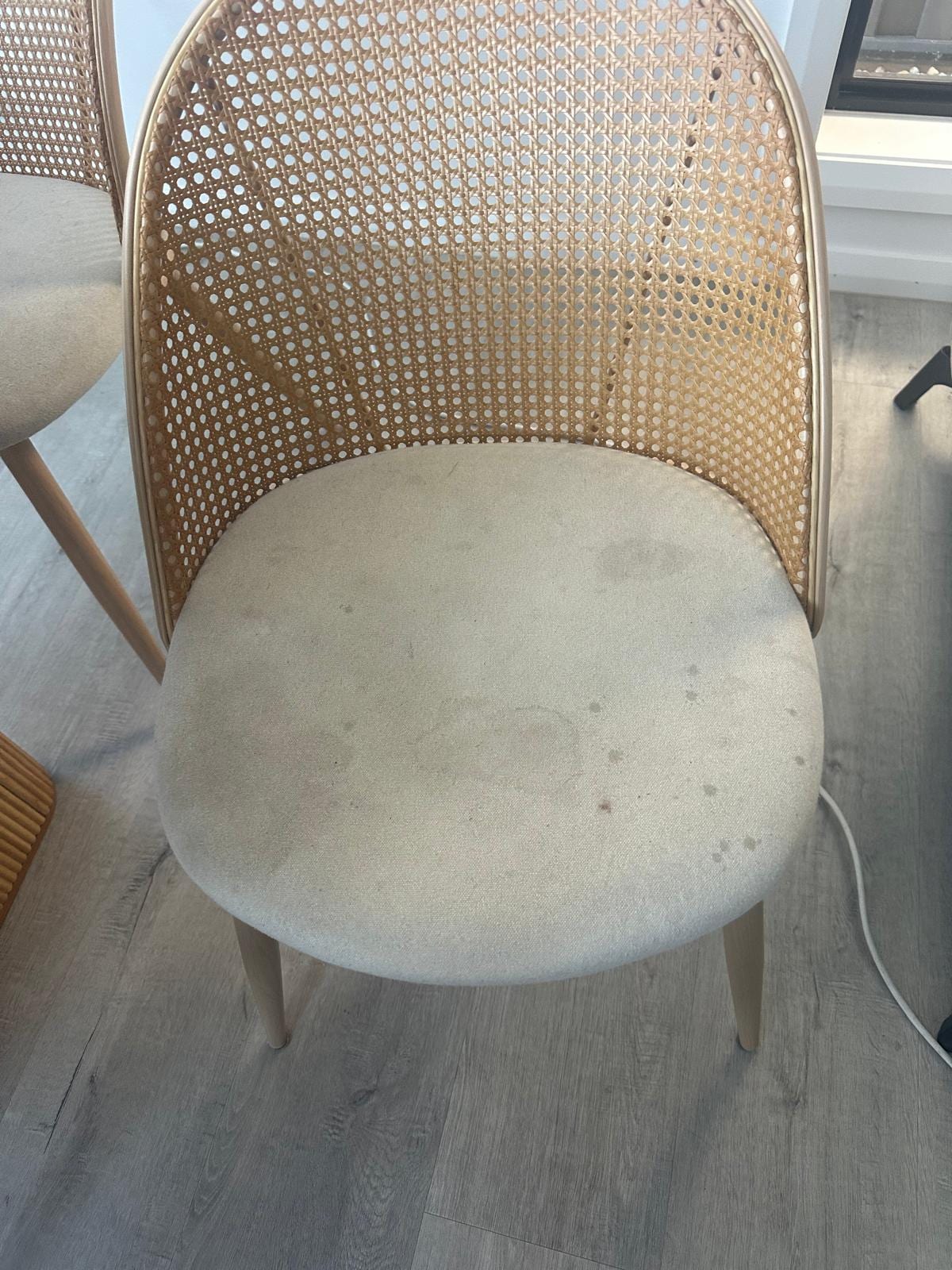 Before Dining & Accent Chair Steam Extraction