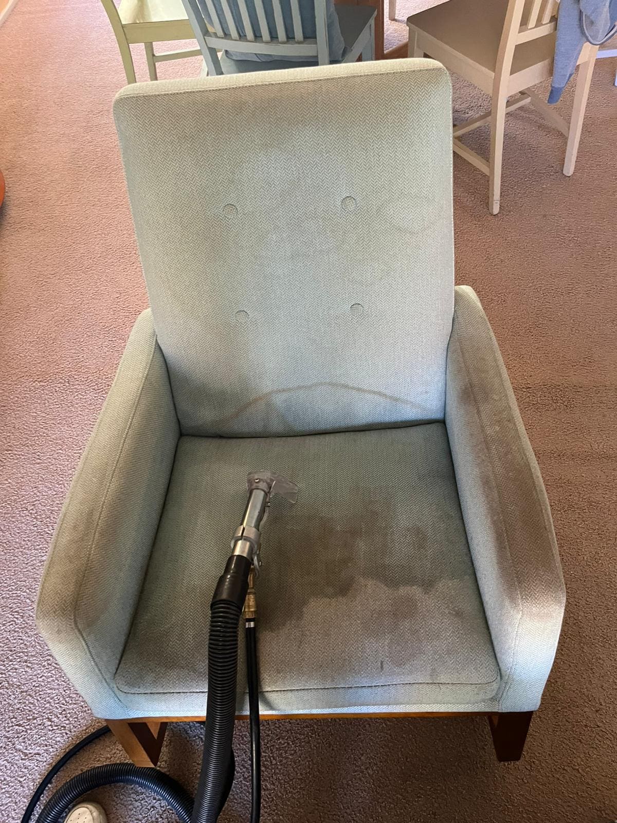 Before Fabric Sofa & Sectional Lounge Steam